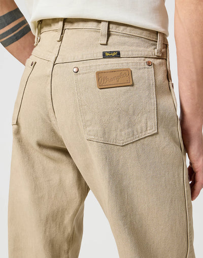 Wrangler 13MWZ Jeans - Prewashed Tan