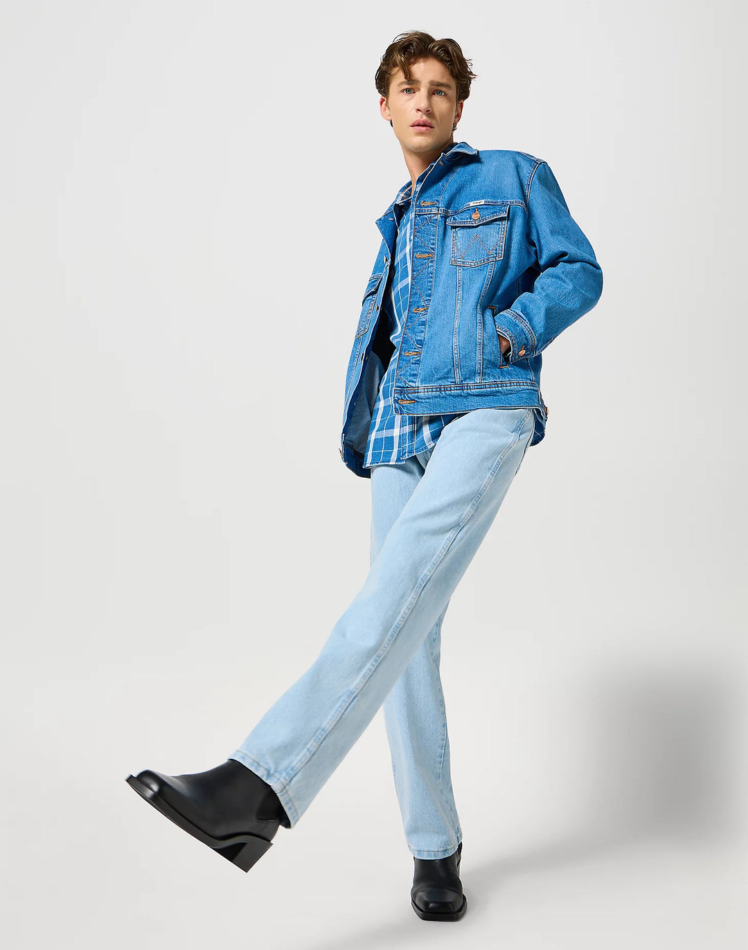 Wrangler 13MWZ Jeans Bleach – YO-C