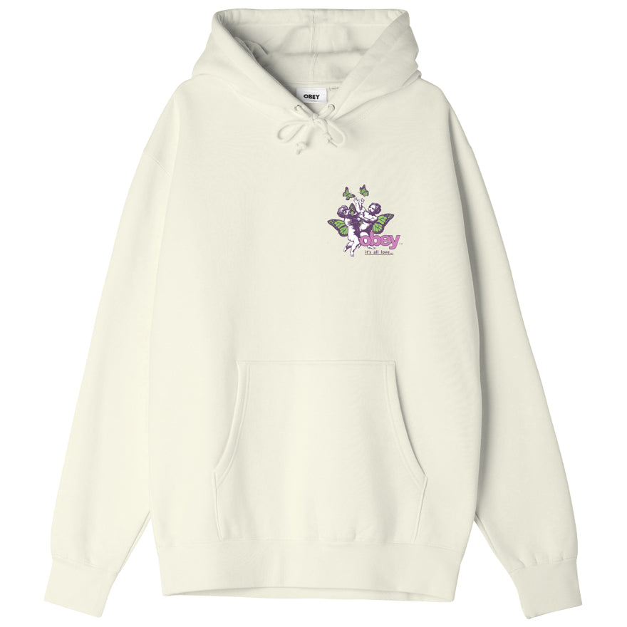 OBEY Its all Love hood - Unbleached