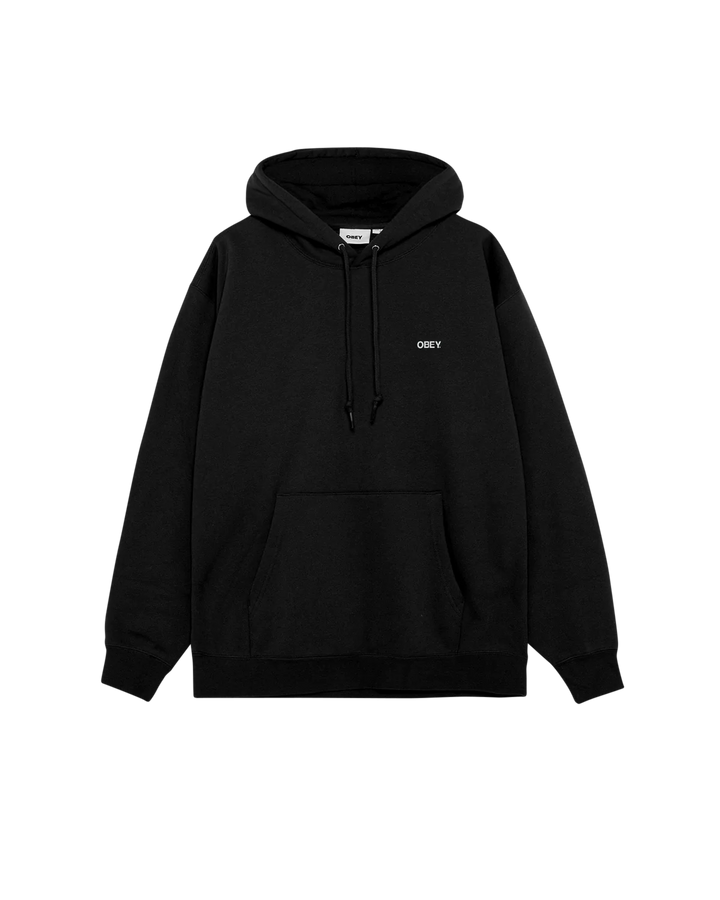 Obey DOBERMAN PULLOVER HOOD Black