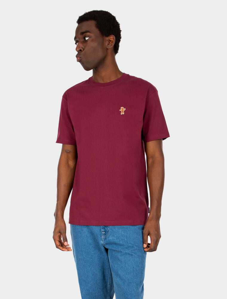 Iriedaily Cookieman Emb Tee - Wine
