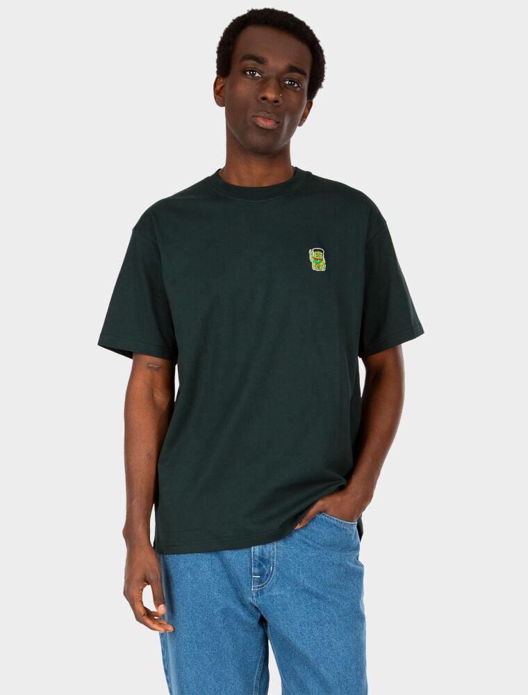 Iriedaily Franken Cat T-Shirt nightforest