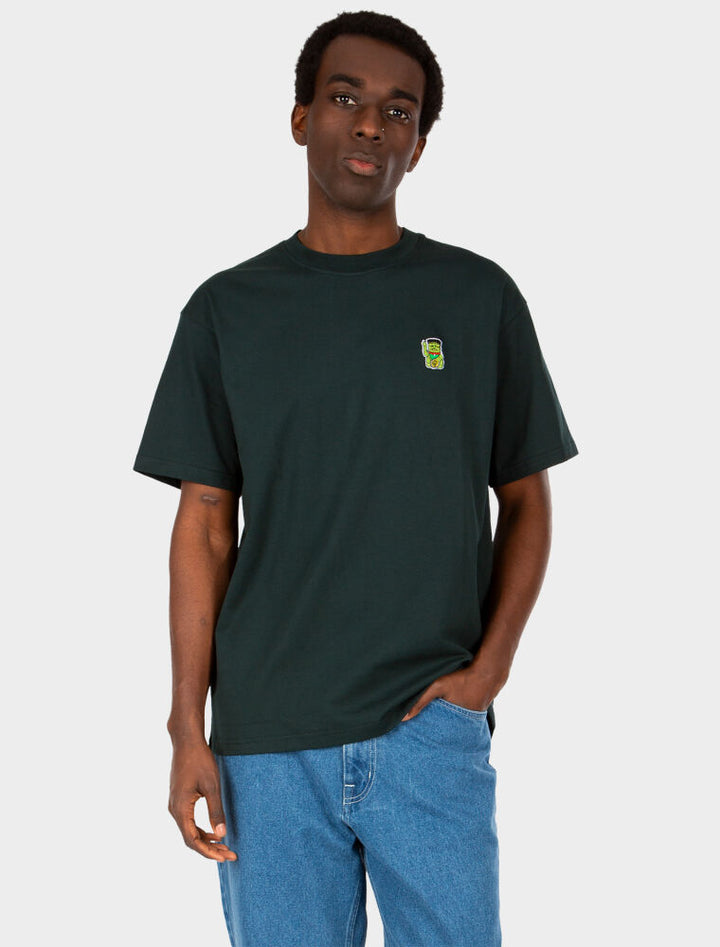 Iriedaily Franken Cat T-Shirt nightforest