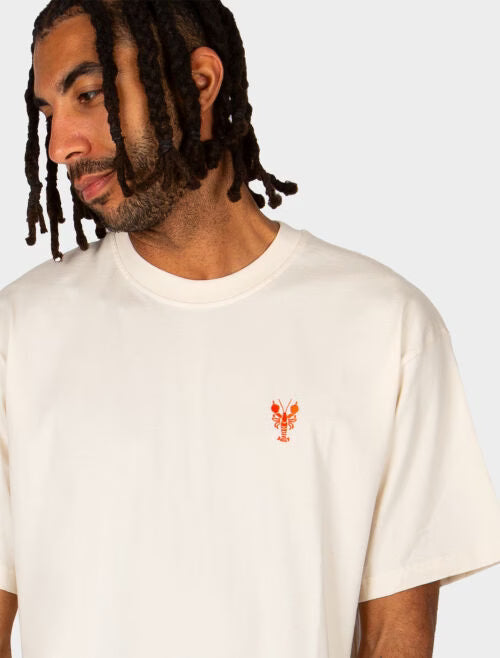 Iriedaily LaVida Lobster T-Shirt - Undyed Sand