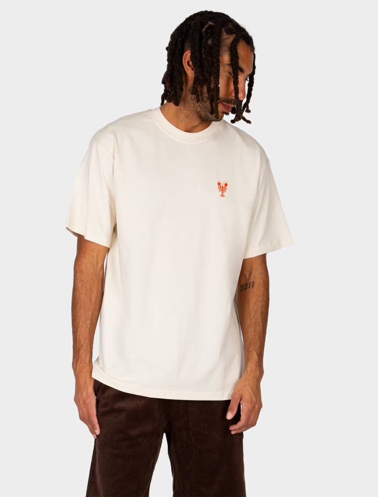 Iriedaily LaVida Lobster T-Shirt - Undyed Sand