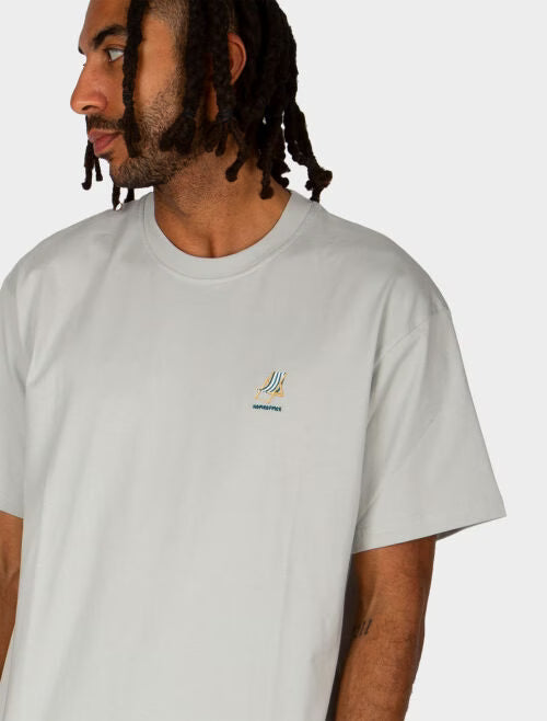 Iriedaily Homeoffice T-Shirt - Mercury Grau