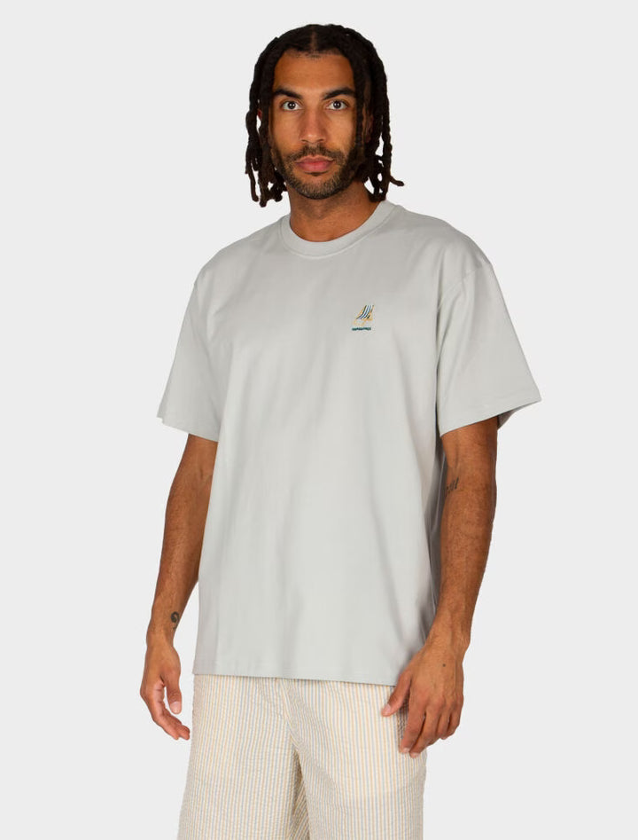 Iriedaily Homeoffice T-Shirt - Mercury Grau