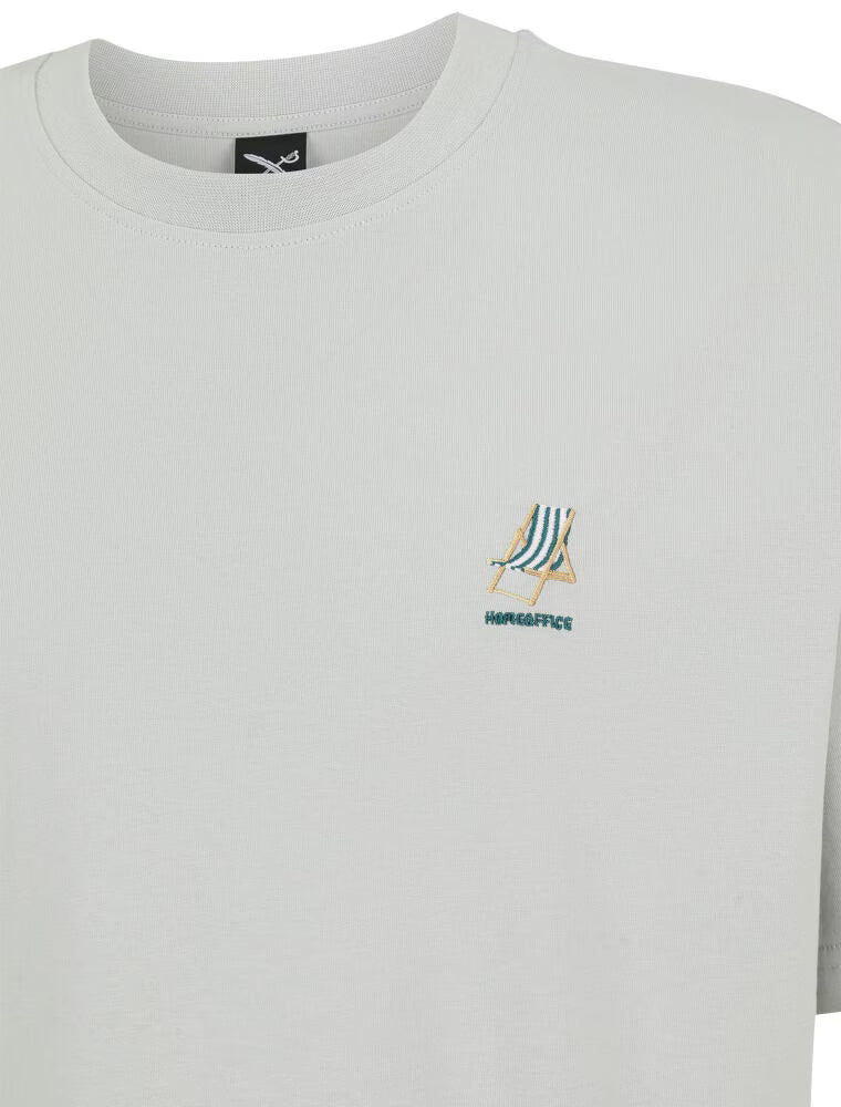 Iriedaily Homeoffice T-Shirt - Mercury Grau