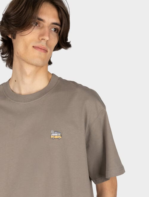 Iriedaily Smokin Van T-Shirt - Smokey Olive