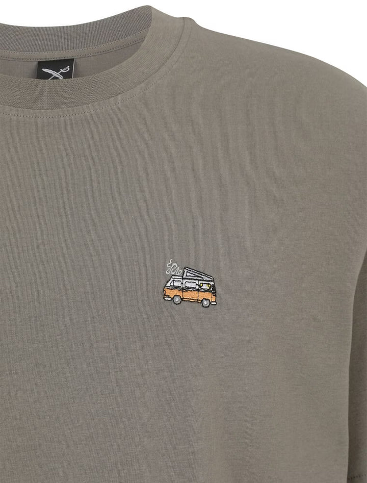 Iriedaily Smokin Van T-Shirt - Smokey Olive