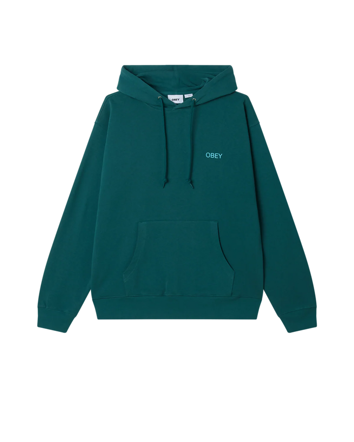 Obey NOUVEAU ANGEL PULLOVER HOOD - MEDITERRANEA