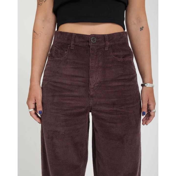 Volcom Weellow II Cordhose - Raisin