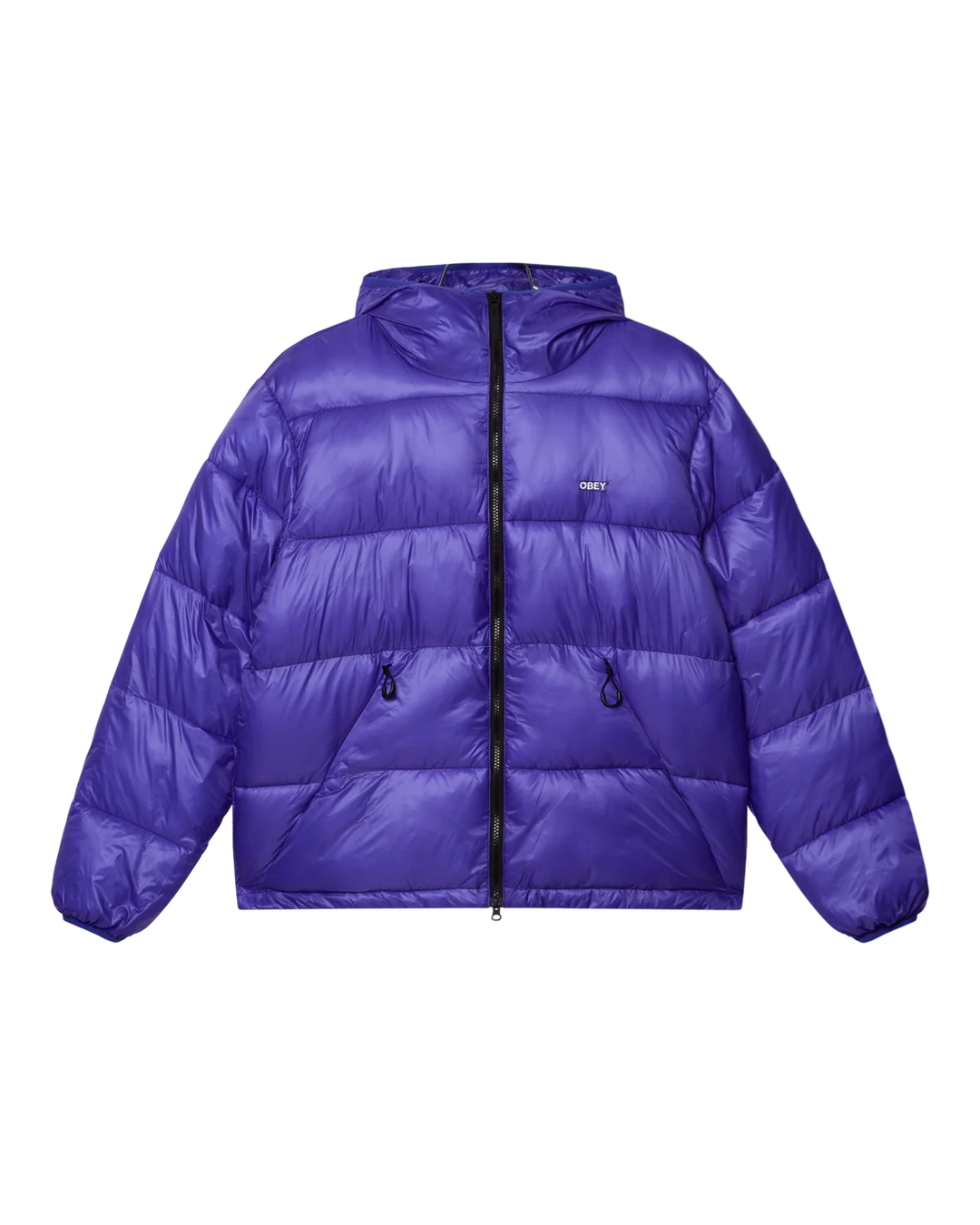 Obey STRATUS PUFFER JACKET - Blue