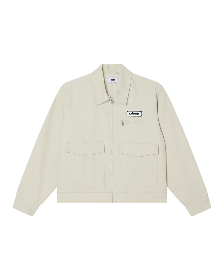 Obey  Walter Work Jacke - Beige