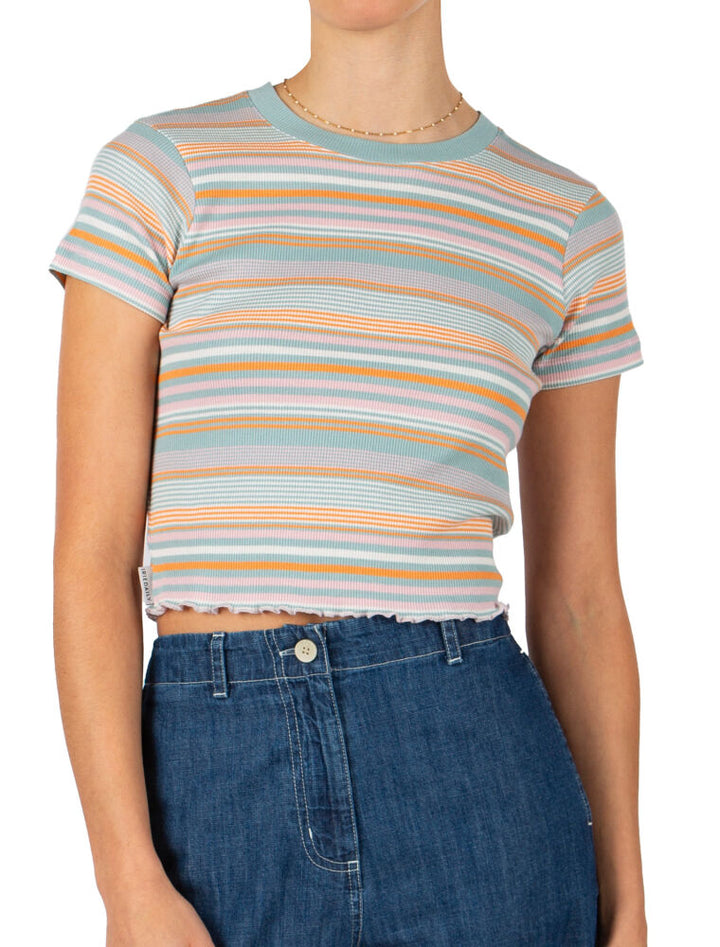 Iriedaily Pippa Tee light sage