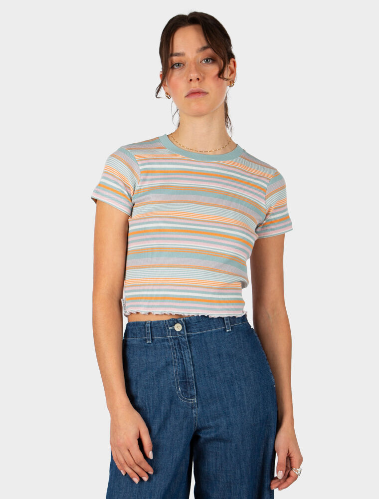 Iriedaily Pippa Tee light sage