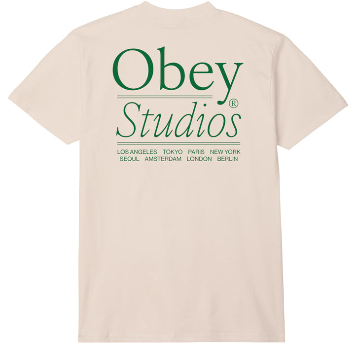 Obey Studios OVERSIZE Premium T-Shirt - Sago
