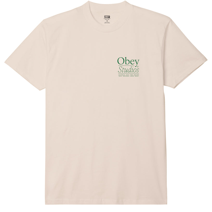 Obey Studios OVERSIZE Premium T-Shirt - Sago