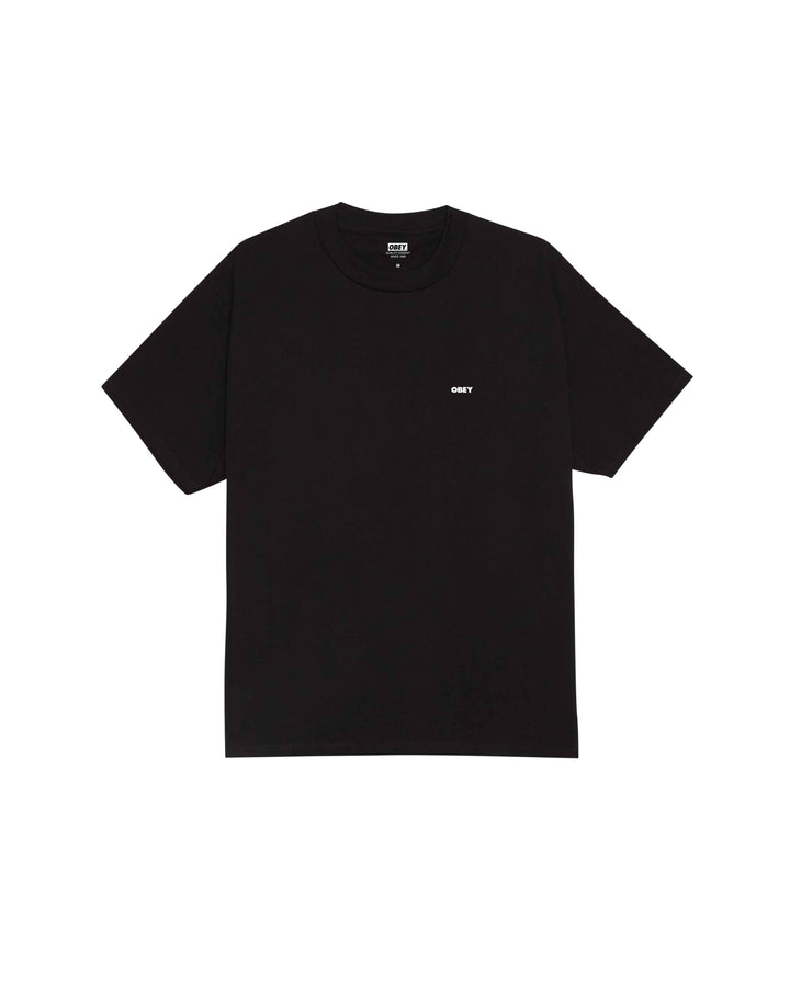 obey Lisbon Icon Tee Black