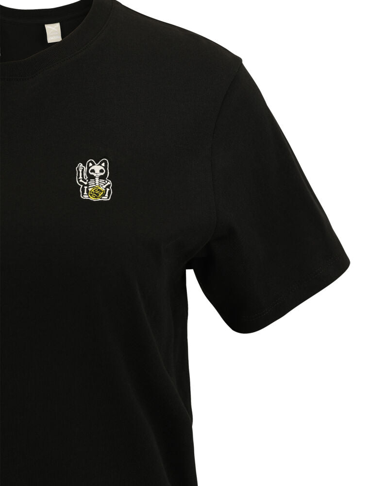 Iriedaily Hallow Cat Woman  T-Shirt black