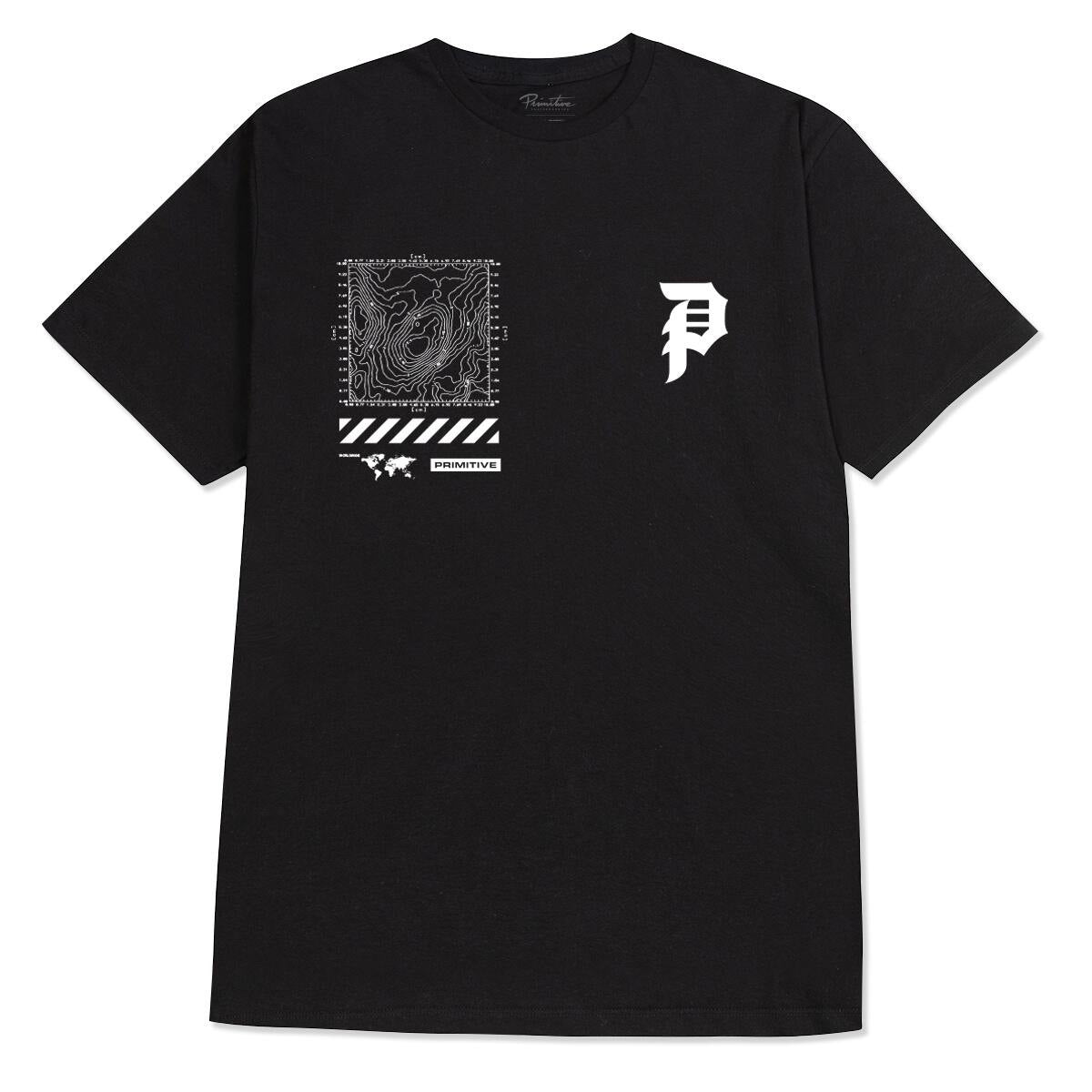 Primitive x Call Of Duty Mapping Dirty P T-Shirt - Black