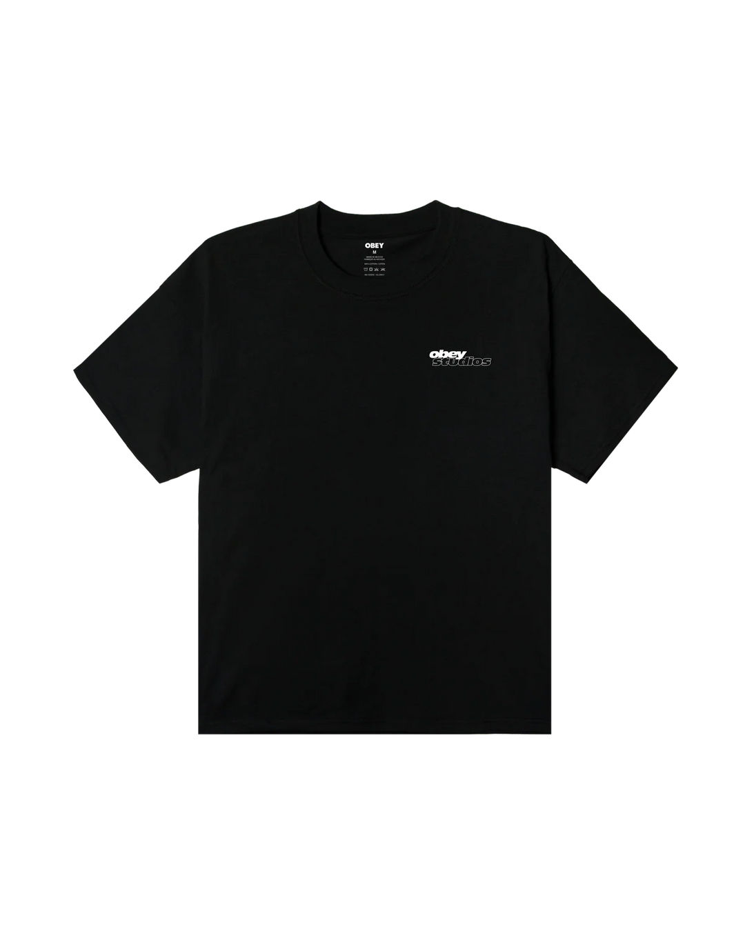 Obey STUDIOS SPORT PIGMENT LS T-SHIRT - Black