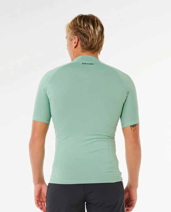 Ripcurl Kurzarm T-Shirt mit 50 UV-Schutz Waves - Aloe