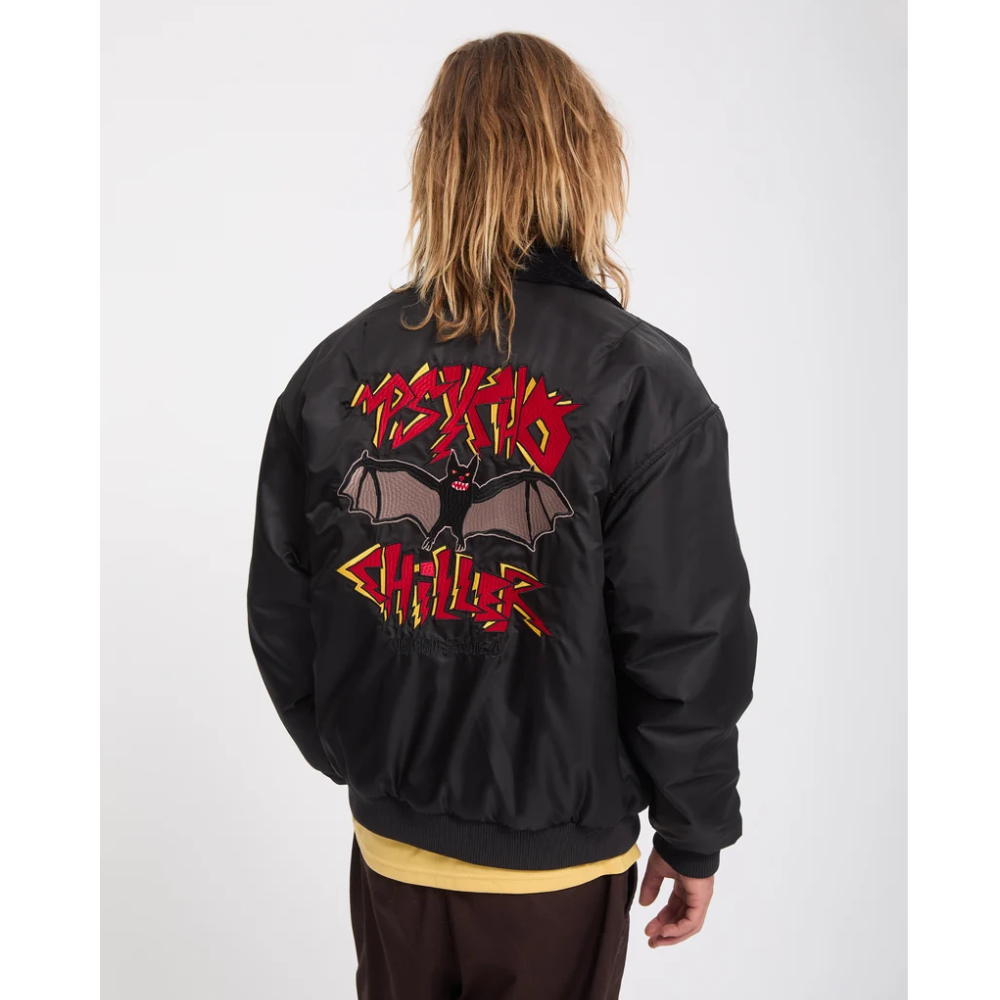 Volcom Ozzy Wendbare Bomberjacke - Black