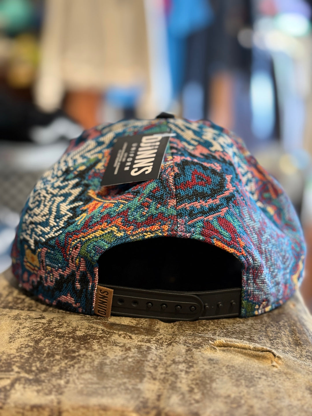 Djinns  Colourexplo  6 Panel Snapback Cap - Multi Black