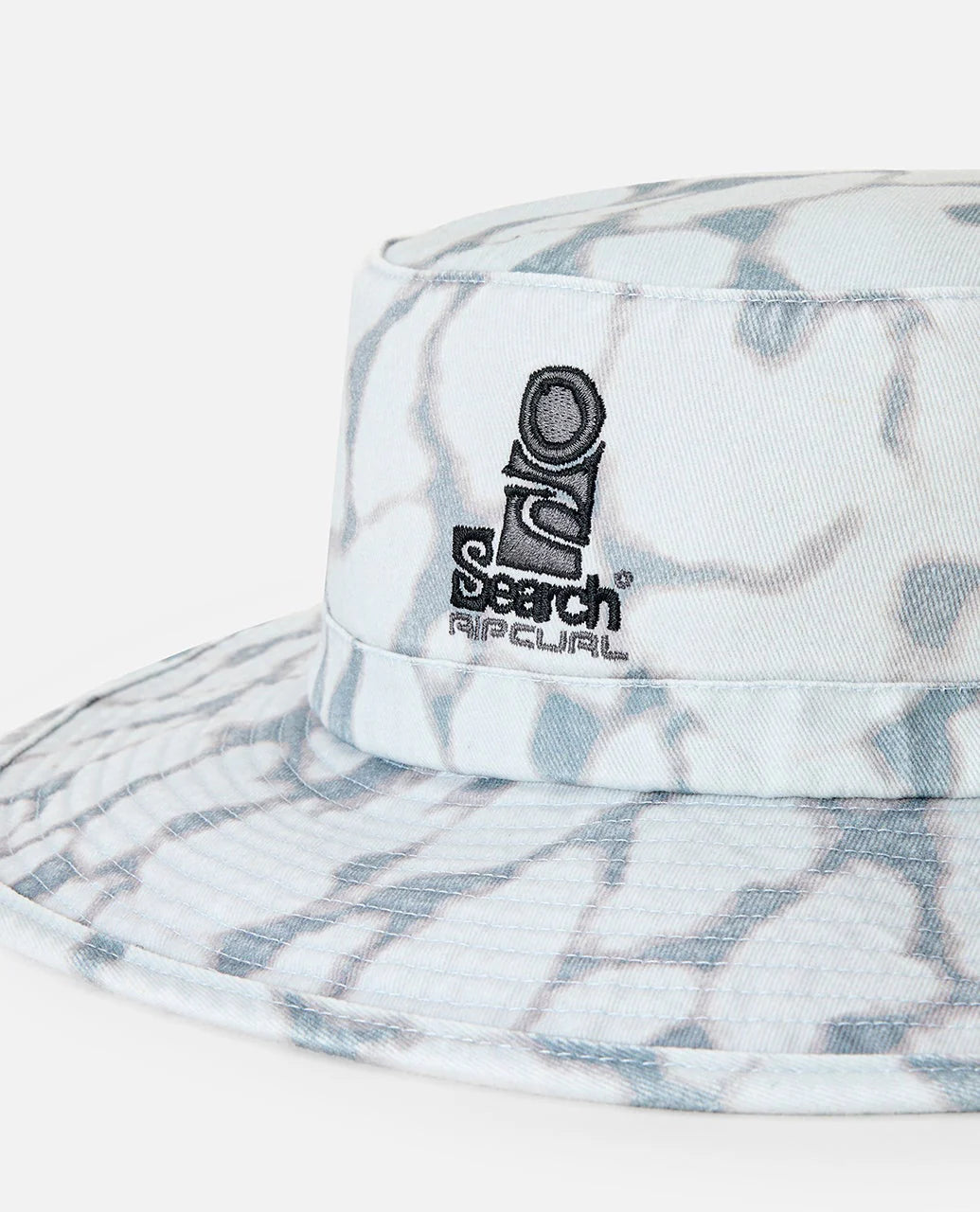 Chapeau RipCurl Search Camo à visière moyenne - Gris pierre