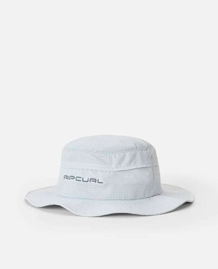 RipCurl Vaporcool Aerotec Mid Brim Hut - Grau Chrome
