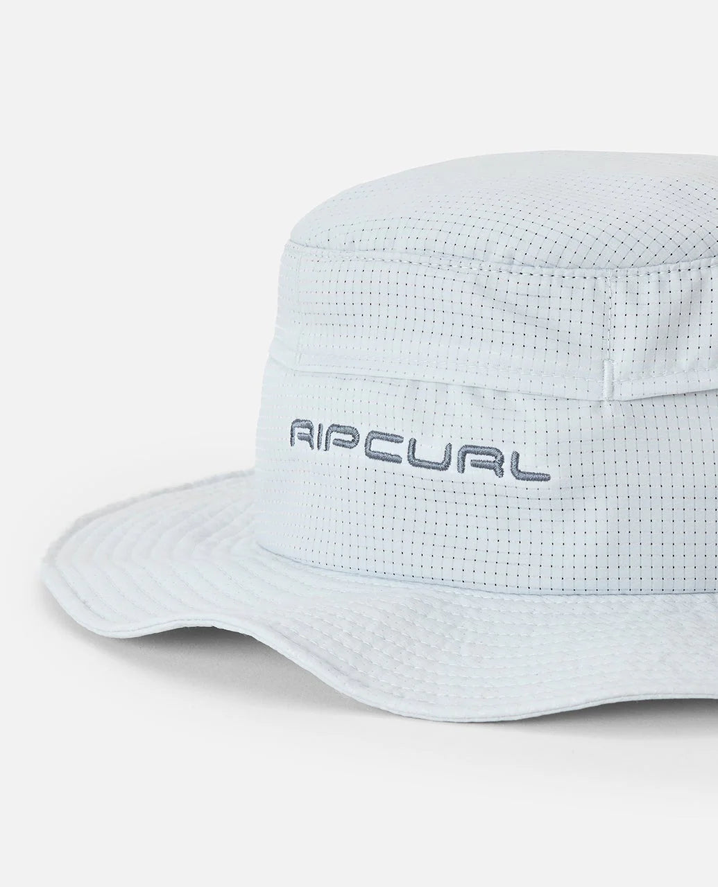 RipCurl Vaporcool Aerotec Mid Brim Hut - Grau Chrome