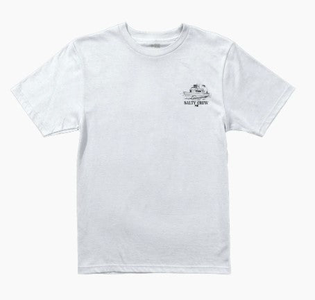 Salty Crew Day Charter T-Shirt - White
