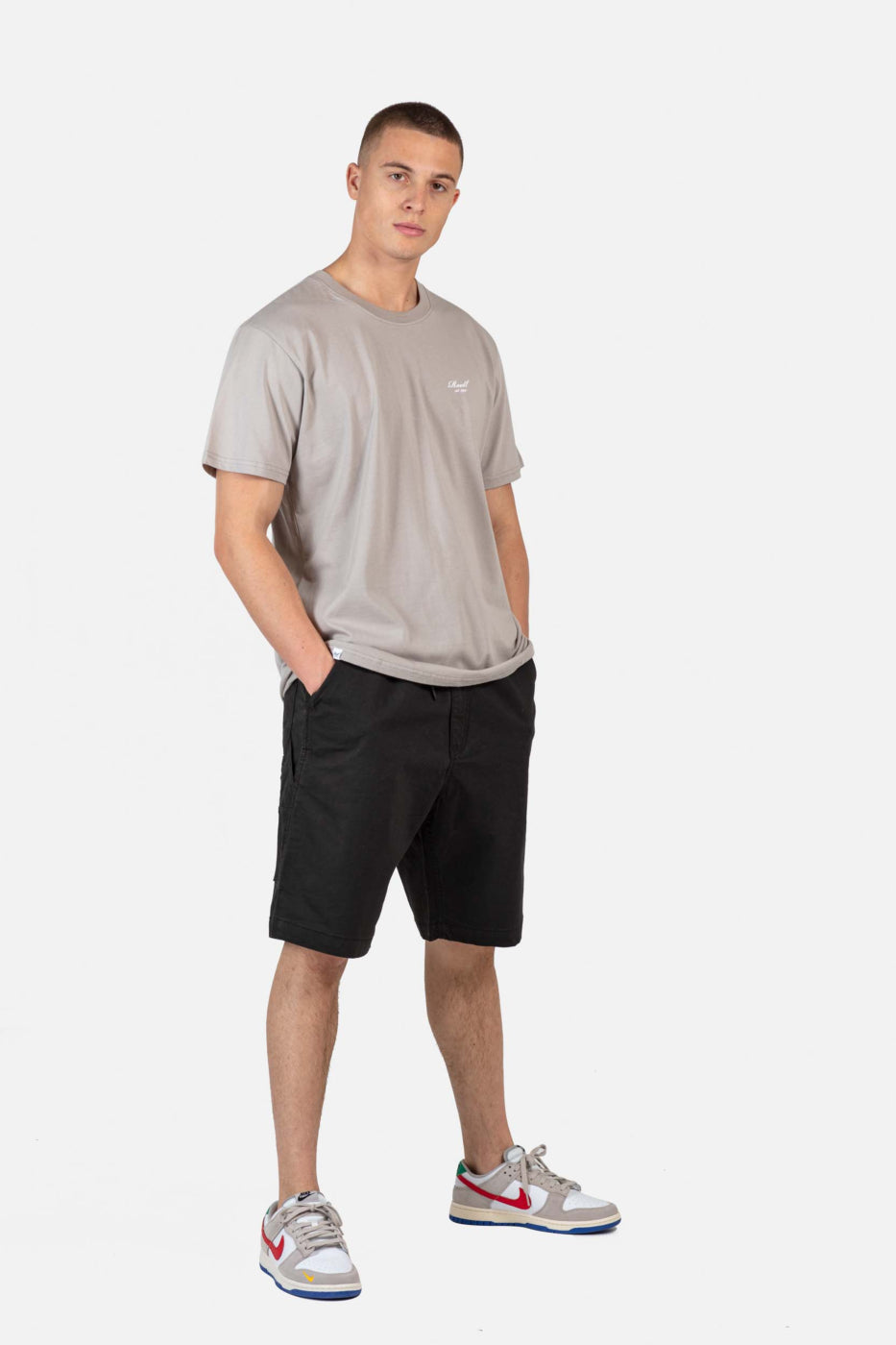 Reell Reflex Hustler Short - Black Canvas