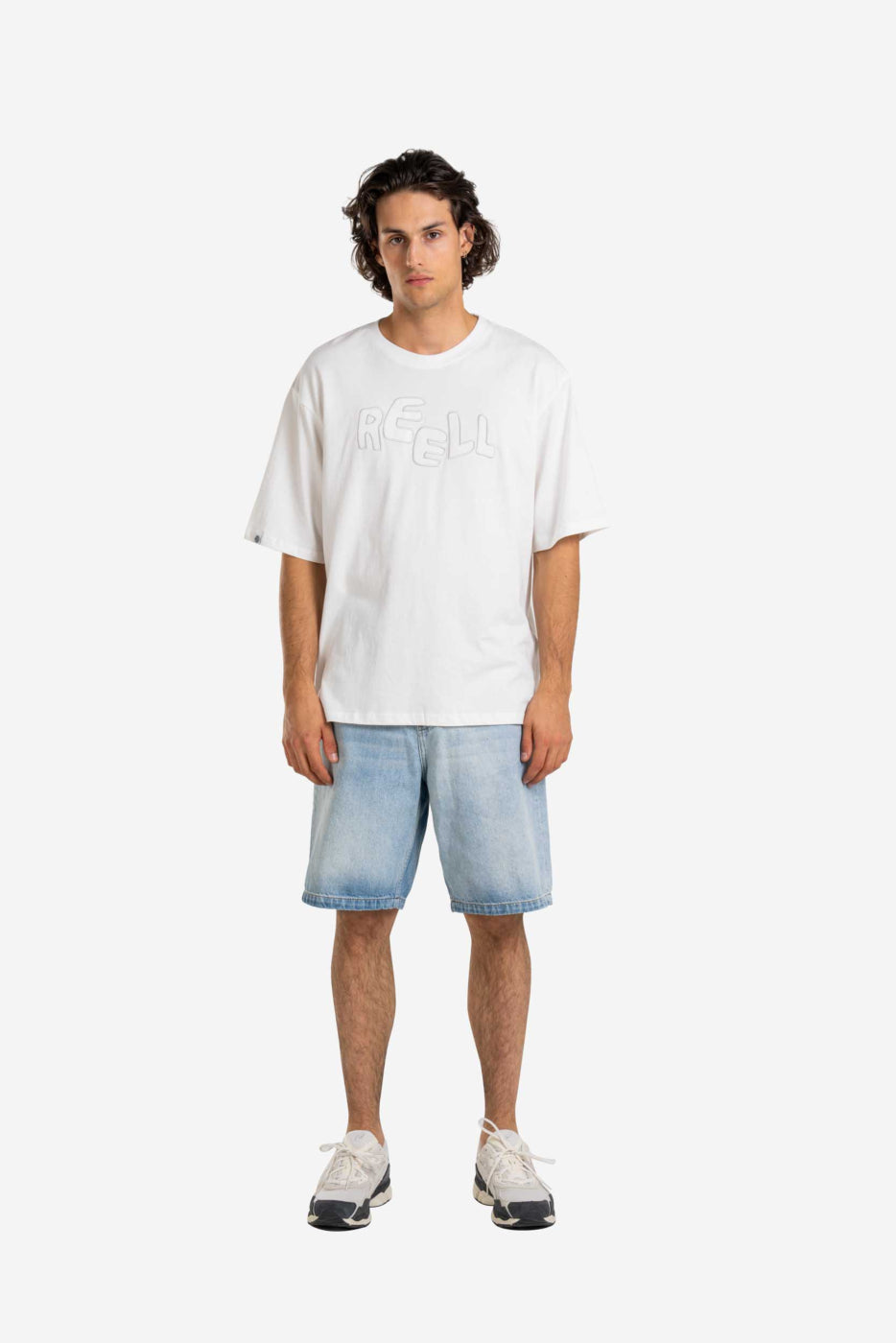 Reell Bolt Jeans Short - Light Blue Wash