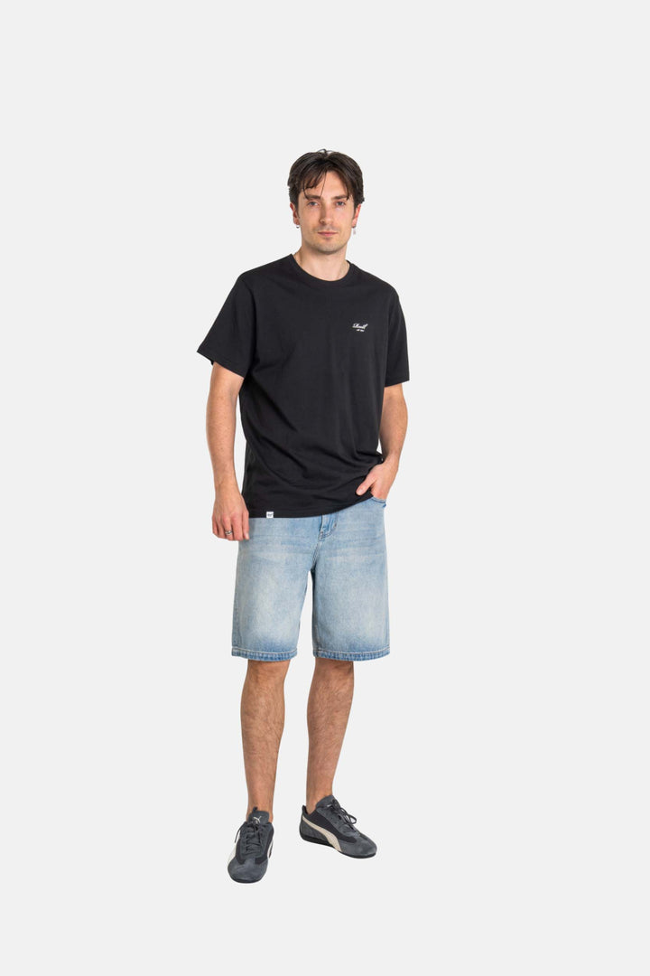 Reell Bolt Jeans Short - Vintage Mid Blue