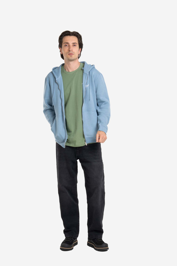 Reell Staple Zip Hoodie Mountain Spring