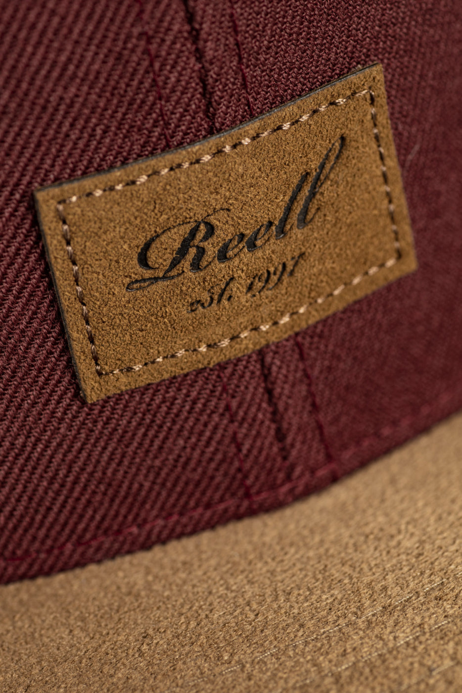 Reell Suede Cap - Maroon