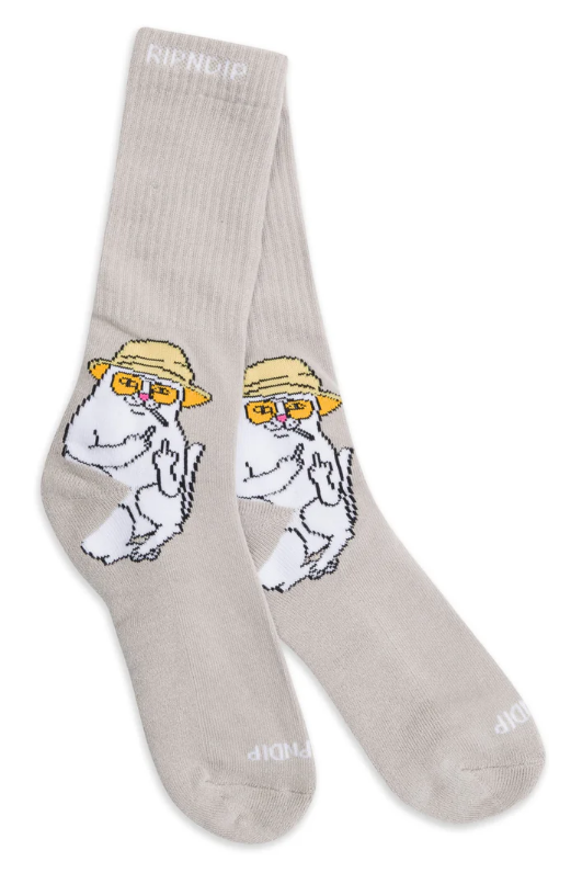 RIPNDIP Nermal S Thompson Socks - Sand