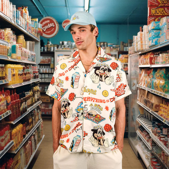 The Dudes A Pill Meal Hawaiian Shirt Hemd - Multicolor