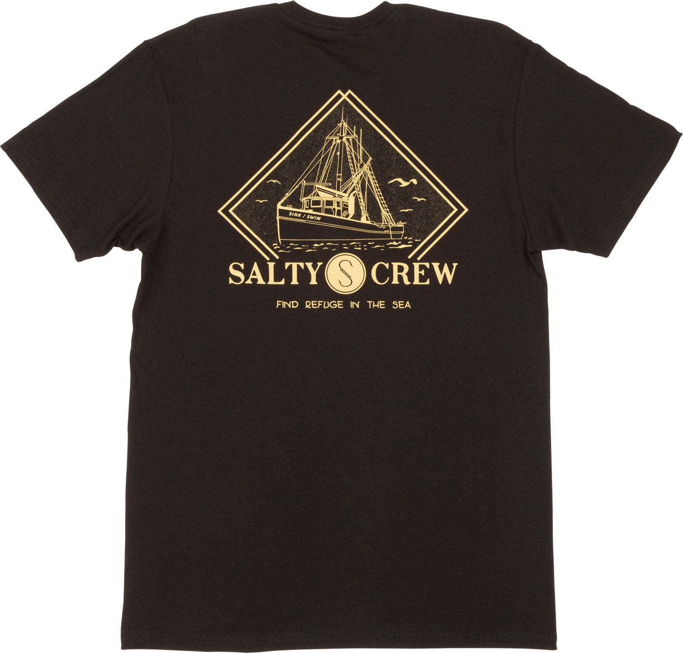 Salty Crew Trawlin Standard S/S Tee - Black
