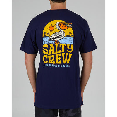 Salty Crew Seaside Standart T-Shirt - Navy