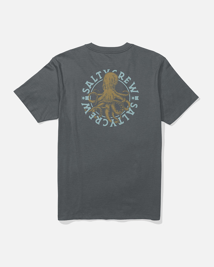 Salty Crew Tentacles Premium T-Shirt - Charcoal