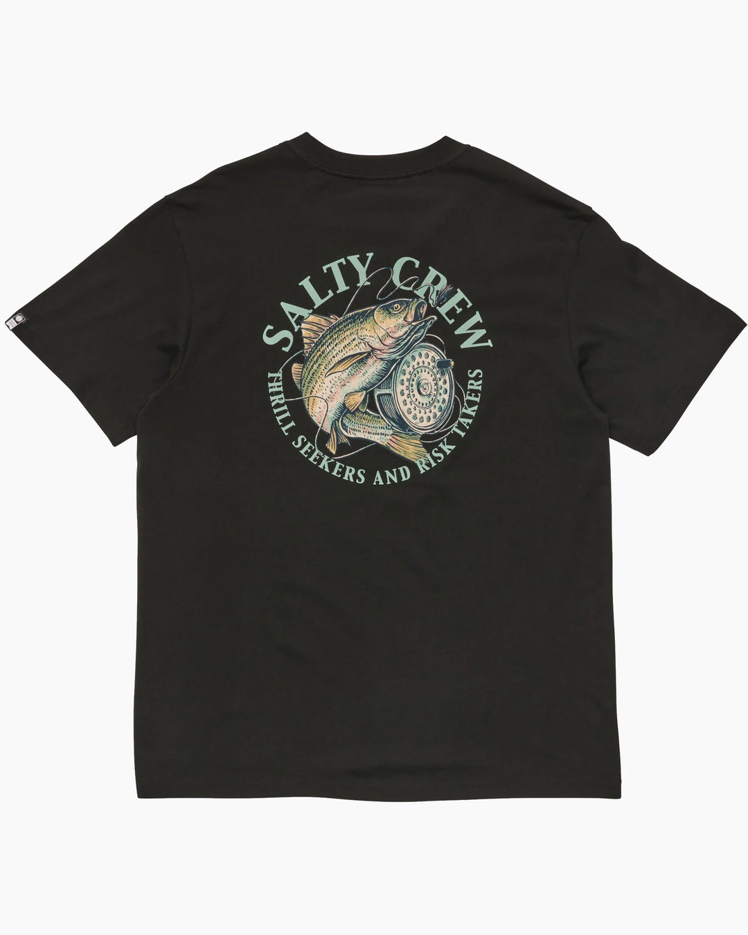 Salty Crew Reel Fly Classic SS Tee - Black