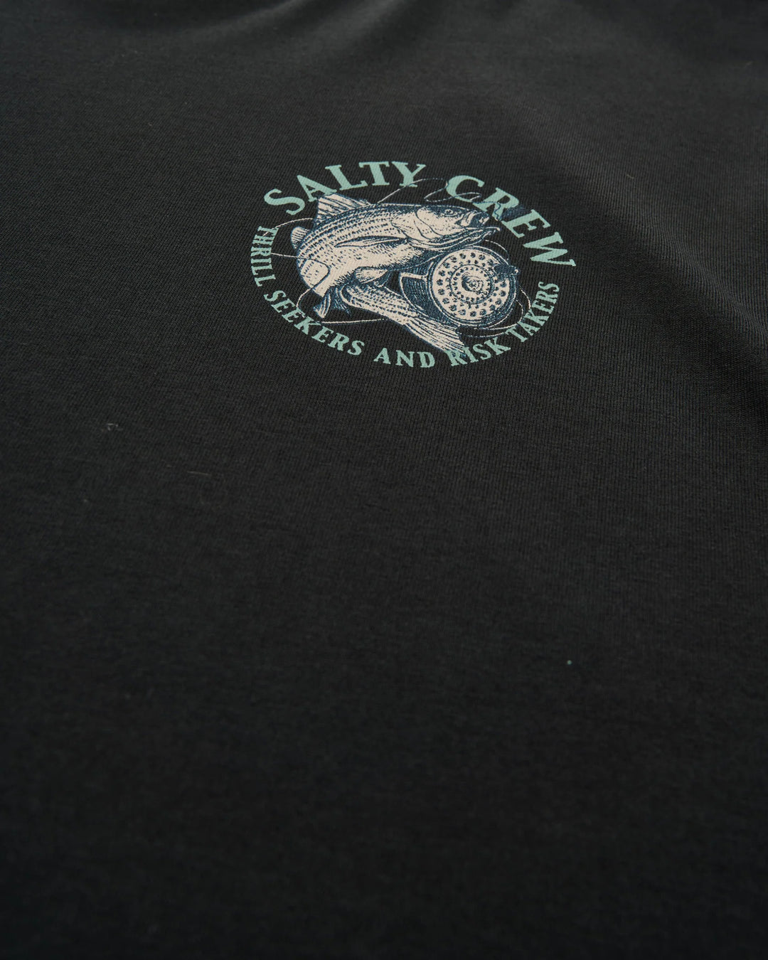 Salty Crew Reel Fly Classic SS Tee - Black