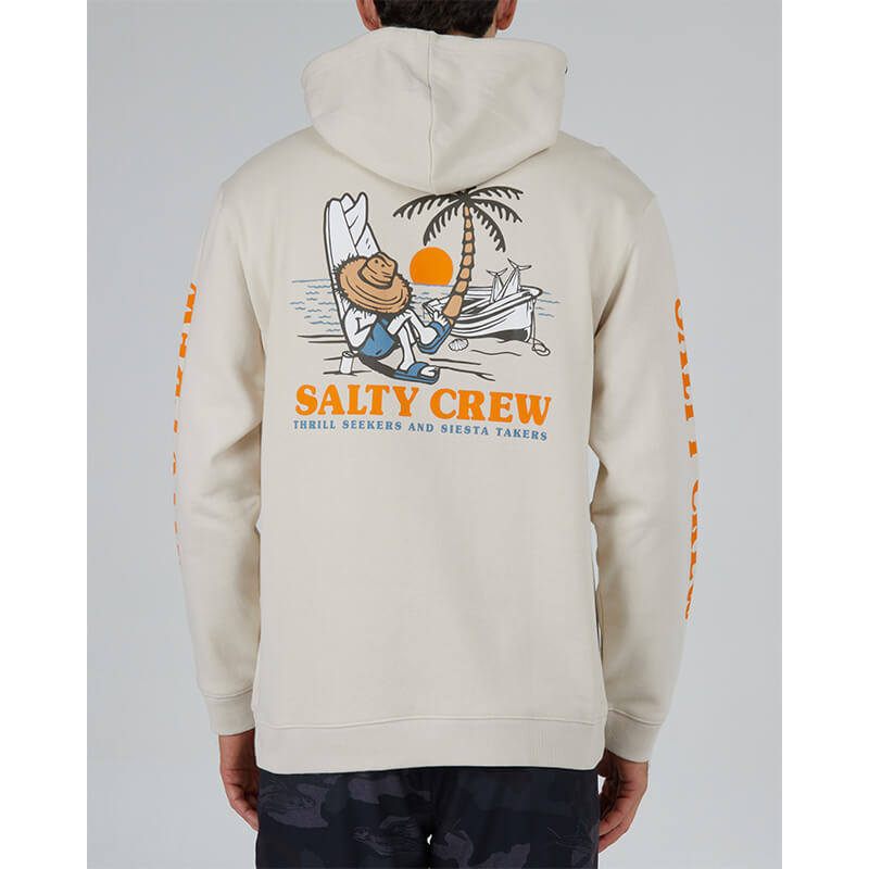 Salty Crew Siesta Fleece Hoodie - Bone