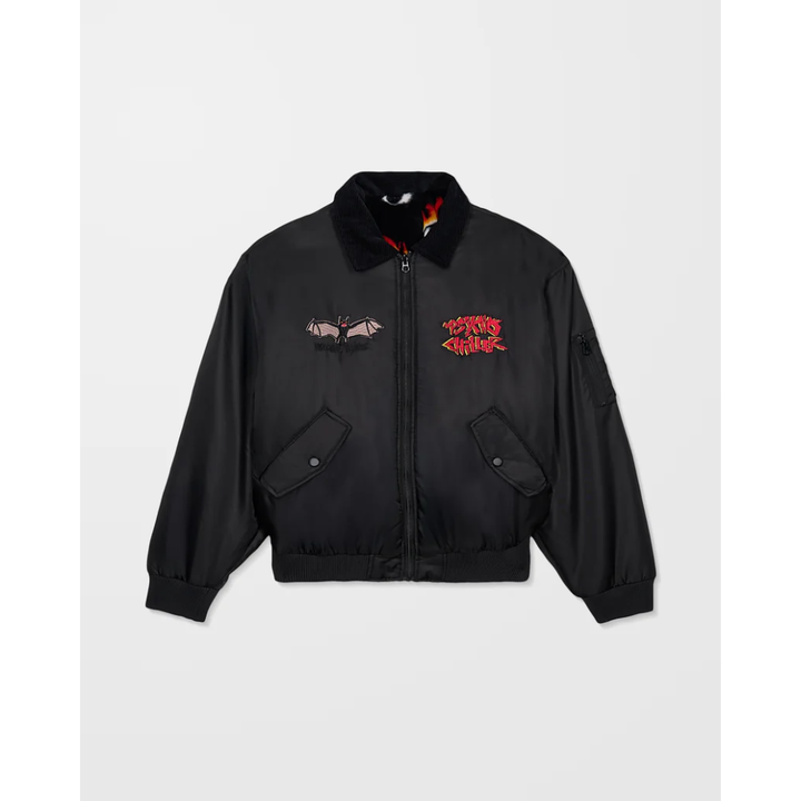 Volcom Ozzy Wendbare Bomberjacke - Black