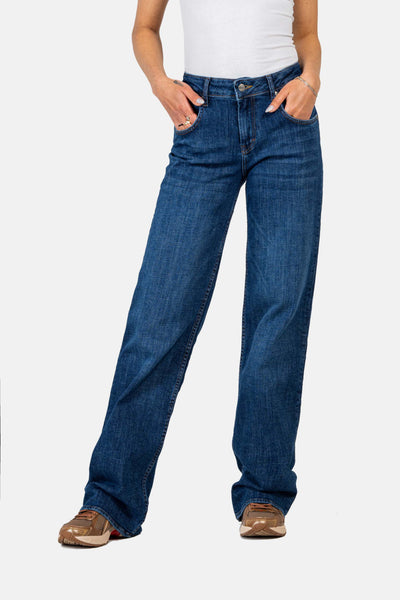 Reell Women Holly Jeans - Dark Blue Vintage
