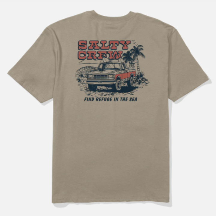 Salty Crew Truck Stop Classic Tee - Twig