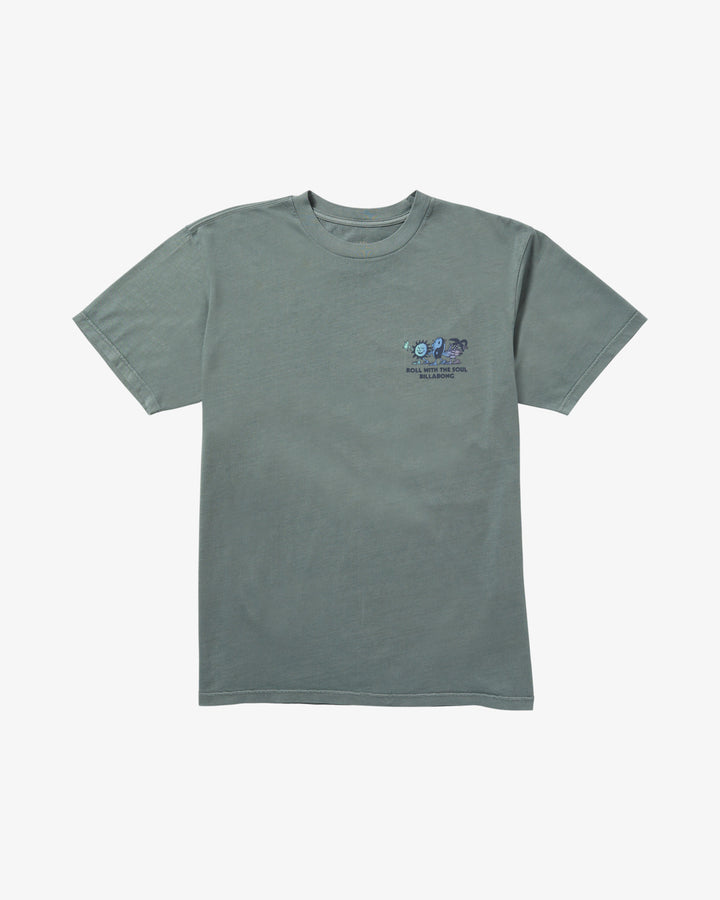 Billabong Roll T-Shirt - Dark Slate (DKA)